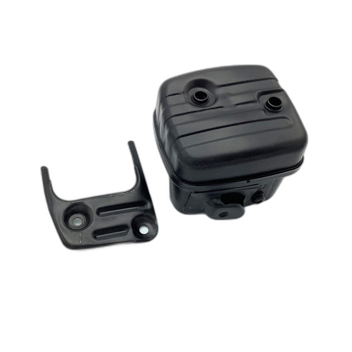 Auspuff / Schalldämpfer  für Husqvarna 340 ,345 ,346 ,350 ,353 inkl. Halterung
