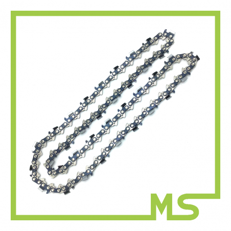 Sägekette 50 cm, 3/8 Teilung, 1,6 mm Nut, 72 Glieder für Stihl MS240 MS260