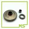 Kettenradantrieb mit Ring 325"-7 für Husqvarna 340 345 346 350 351 355 357 359 inkl. Lager Kettenradantrieb mit Ring 325"-7 für Husqvarna 340 345 346 350 351 355 357 359 inkl. Lager