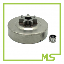 Kettenrad Ritzel Kupplungsglocke für Stihl MS290, MS390, 029, 039 3/8" 7Z +Lager