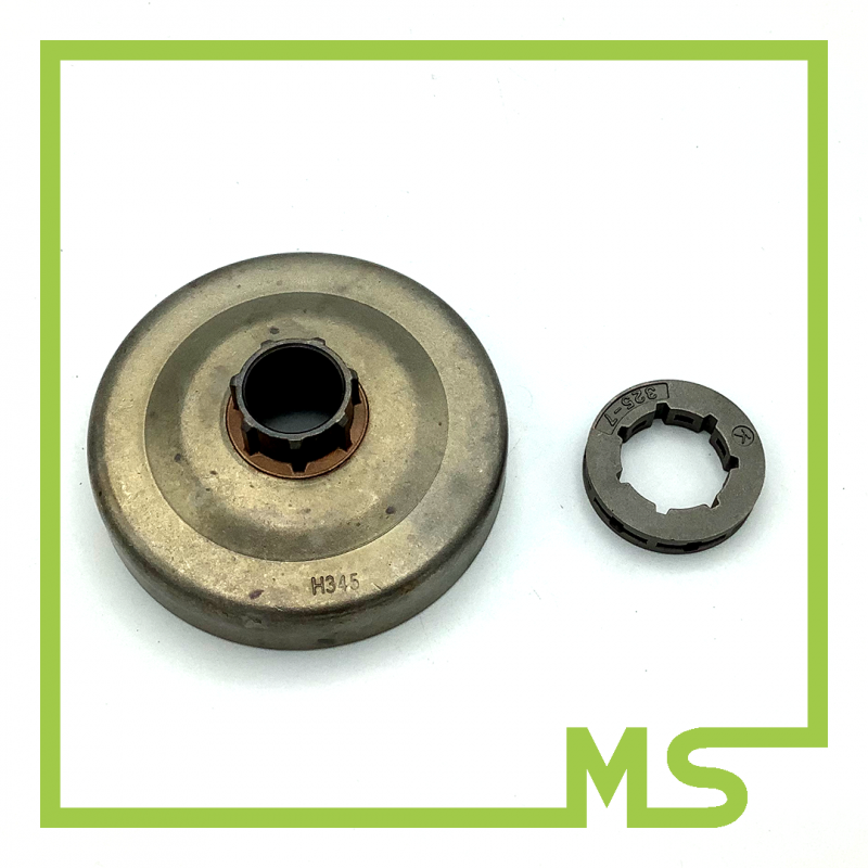 Kettenradantrieb mit Ring 325"-7 für Husqvarna 340 345 346 350 351 355 357 359 Kettenradantrieb mit Ring 325"-7 für Husqvarna 340 345 346 350 351 355 357 359