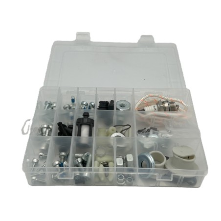 92in1 Set mit Schrauben Kettenspanner, Muttern Clips für Stihl MS660 MS460 MS440